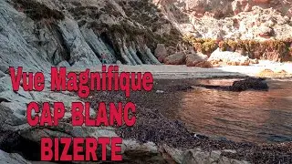 Une magnifique plage au #Cap Blanc #Bizerte 😍😍