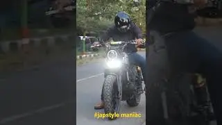 Test Ride Japstyle #japstyleindonesia #japstyle #shorts #scrambler #ninja250 #japstylecustom