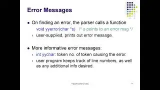 yacc tutorial