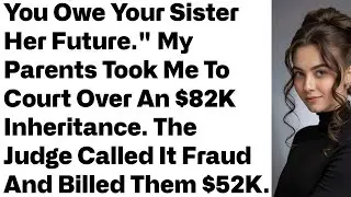 You Owe Your Sister Her Future”: Parents Drag Me To Court Over A Family Dispute That Shook Us