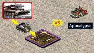 Bunker Tesla Tank vs Apocalypse - Red Alert 2