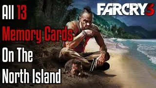 ALL MEMORY CARD LOCATIONS ON THE NORTH ISLAND!! - Far Cry 3: Classic Edition