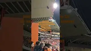 Giants stadium (ENGIE) Sydney Showground crowd view from General admission and near Section 220