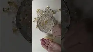 Crystal Diwali Jhumar, Diwali Home and Garden decor idea, #handmade #homedecor #diwali #diy #shorts