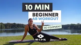 10 MIN BEGINNER AB WORKOUT // No Equipment | Real Soul
