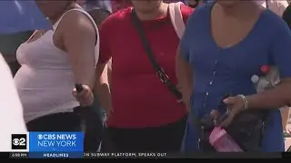 Asylum seekers across New York City rush to register kids for school