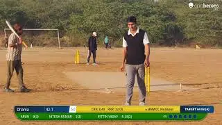 BMWCC Musepur vs Dhania live cricket match | Dada Laleshwar Ji Cricket Tournament Lala  live - Lala