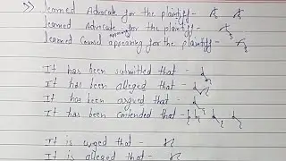 Legal Phrases | 24 |  Shorthand Outlines For All Courts' Shorthand Skill Test.