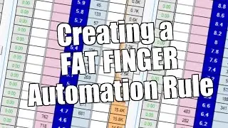 Bet Angel - Betfair trading - Creating a 'Fat Finger' automation rule