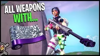 FREE DISCO WRAP on ALL WEAPONS - Fortnite Cosmetics