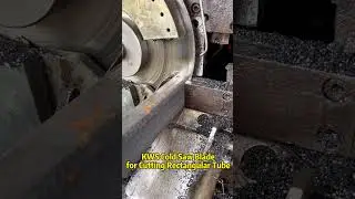 Brzeszczot KWS do cięcia rur prostokątnych na zimno#piła #piły #cięciemetalu #cięciestali
