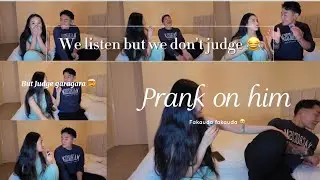 Sacho Kura Bahira Aayo! 🙉🤯We Listen But We Don’t Judge Until the End 😂 | Prank on Hubby!