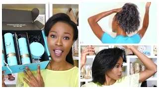 How To Flat Iron Natural Hair : FLAWLESS By Gabrielle Union Hair Products