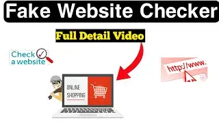 Fake Website Ka Kaise pata kare || Fake Website 2025 || Scamadviser Website Check 