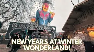 NEW YEARS AT WINTER WONDERLAND! (BACK IN THE BUILDING VLOG)