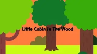 Little Cabin In The Wood  | jjoy song and dance #6  | Nursery Rhymes Songs for Children