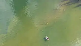 Drone footage around flin flon