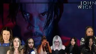 &ldquo;THIS MAN IS SCARY&hellip;&rdquo; Girls React to John Wick Club Scene | First Time Reaction