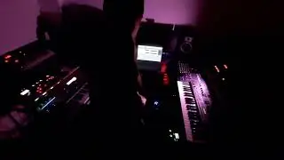 {{{CellRot}}}  Ambient Live Jam Ritual - Behringer Crave / Roland JD-XI / Roland JP-8000 / microKorg