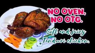 Pot me banae dhaba style tandoori chicken. Bina oven ki sbse aasan recipe.
