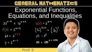 Exponential Functions, Equations, and Inequalities | General Mathematics