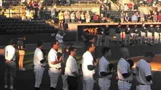 Scott Carpenter sings The Star Spangled Banner