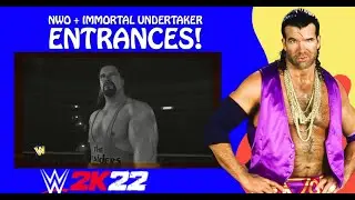 NWO Edition + Immortal Undertaker Pre Order Entrances | WWE 2K22
