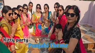 Kitty Party | Punjabi Theme | Ladies Party | Kitty Theme | Party | Punjabi Kitty Party Theme| games