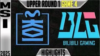 MKOI vs BLG Highlights Game 4 | MSI 2025 Knockouts Round 1 | Movistar KOI vs Bilibilii Gaming G4