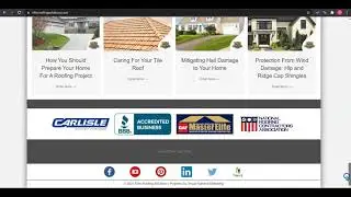 Atrium Roofing | Website Review