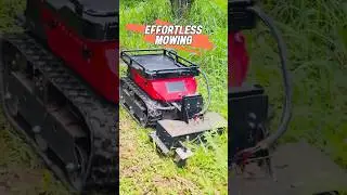 XMachines Tracked Grass Cutting Robot - All terrain, Rugged, Smart  #rcmower #grasscutting