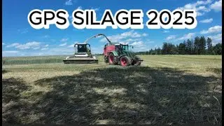 GPS SILAGE 2025   CLAAS JAGUAR 940  FENDT 516,930,824 VARIO