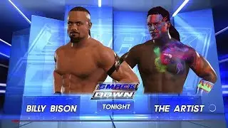 VGW2K17: Billy Bison vs. The Artist (WWE2K17)