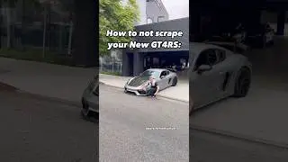 Do you need this GT4RS with front axle lift? #718gt4 #gt4rs #718cayman