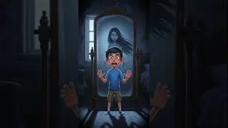 Masoom Bacha aur Bhoot 😱🎃. Horror stories. #horrorstories #cartoon #shorts