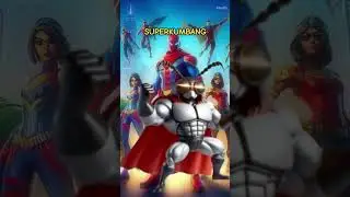 superhero vs animash #gameplay #shorts #mix #animals