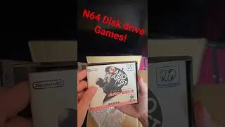 N64 Disk drive games! (N64 DD) #N64 #n64dd #nintendo