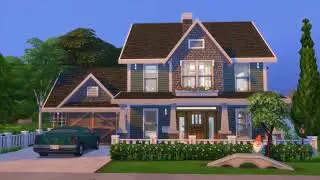 УЮТНЫЙ СЕМЕЙНЫЙ ДОМ | THE SIMS 4  Строительство | Speed build | NO CC |COZY FAMILY HOME