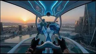 Futuristic City POV