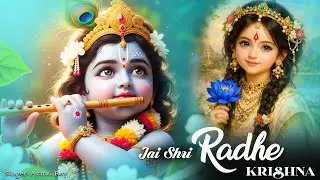 जय श्री राधे कृष्णा | Soulful Radha Krishna Bhajan | Cute Little Krishna Animated Beautiful Bhajan