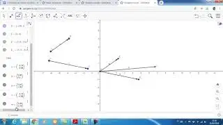 Vetores no Geogebra