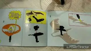 NINJA DRAGON masters COLE собираем Лего вертушку