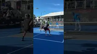 Bullseye precision 🎯 #pickleball #athlete #sports #propickleball #explorepage