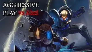 Jayce vs Ahri(Fullgame)(Lv2 kill)