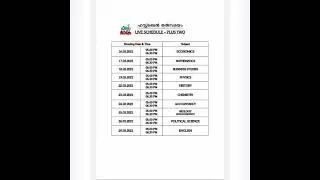 Live Schedule Plus Two victers|AD TECH