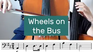 Wheels on the Bus Cello Tutorial