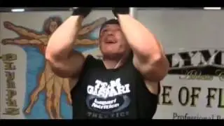 Flex Lewis Trains back days before the Olympia
