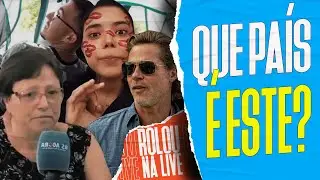 SUPOSTA NAMORADA DE BRAD PITT CHORA E CENAS IMPACTANTES DOS JOVENS DA MONTANHA APARECEM |Gal&atilde;s Feios