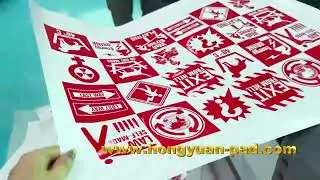 Flatbed 1 Color Screen Printing Machine for Paper/Film/Metal Plate