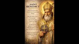 Saint Benedict, Protect Me Today | Morning Prayer for Protection #faith #prayalways #dailypray